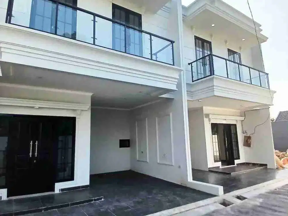 Rumah 2 Lantai Keren banget akses besar lokasi di kawasan GDC depok