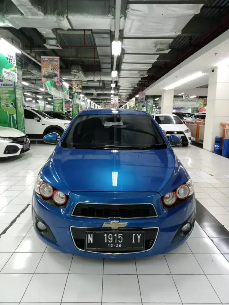 CHEVROLET AVEO LT MT 2012 BIRU METALIK