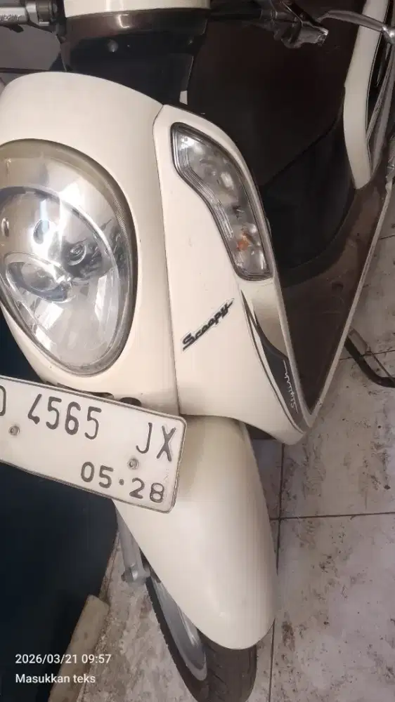 Scoopy FI 2013 mulus siap pakai mesin bagus