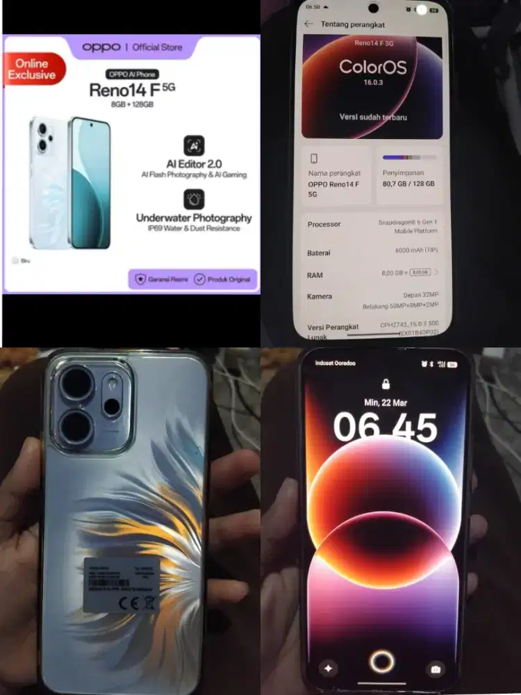 OPPO RENO 14F 5G 8/128