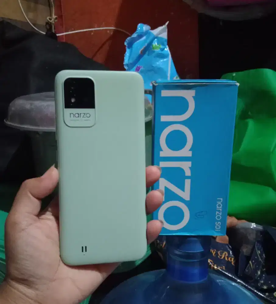 Realme narzo 50i ram 4/64 Fullset!.