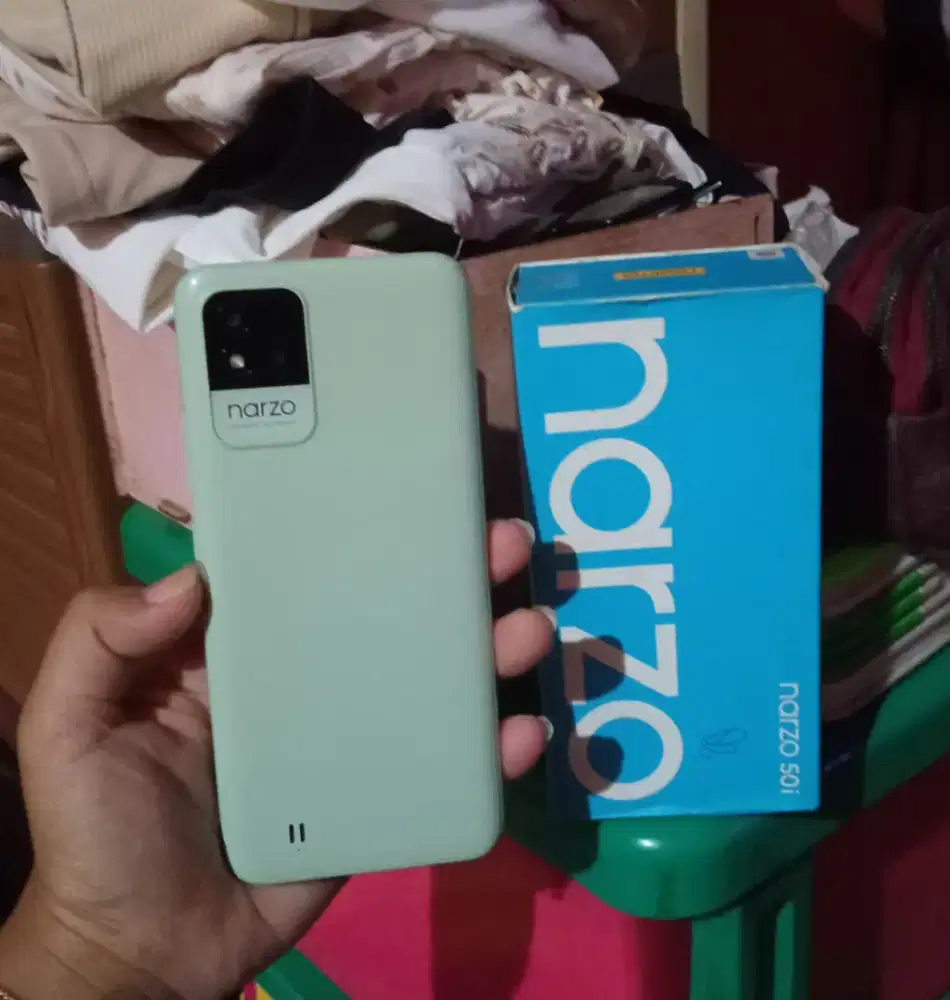 Realme narzo 50i ram 4/64 Fullset!.