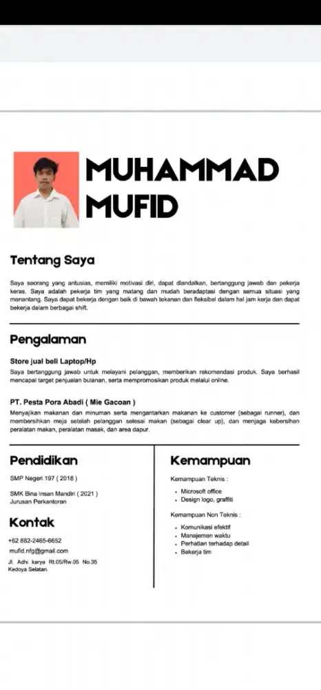 BISMILLAH cari kerja