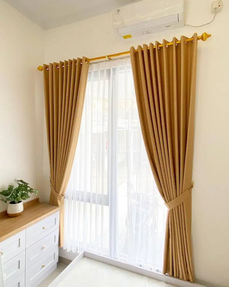 Bisa Pesan Gorden Jendela Terbaru Minimalis Mewah Murah Gordyn Hordeng