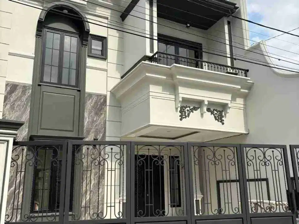 Hunian Mewah bener 2lantai tanah besar bangunan keren nempel GDC depok