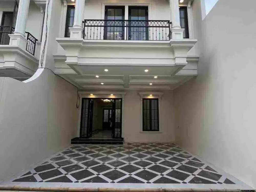 Rumah Mewah 2 lantai lokasi di Jalan Haji Japat abadijaya sukmajaya depok