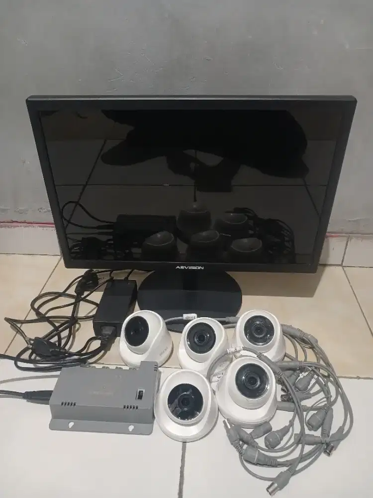 CCTV Monitor Dan PSU