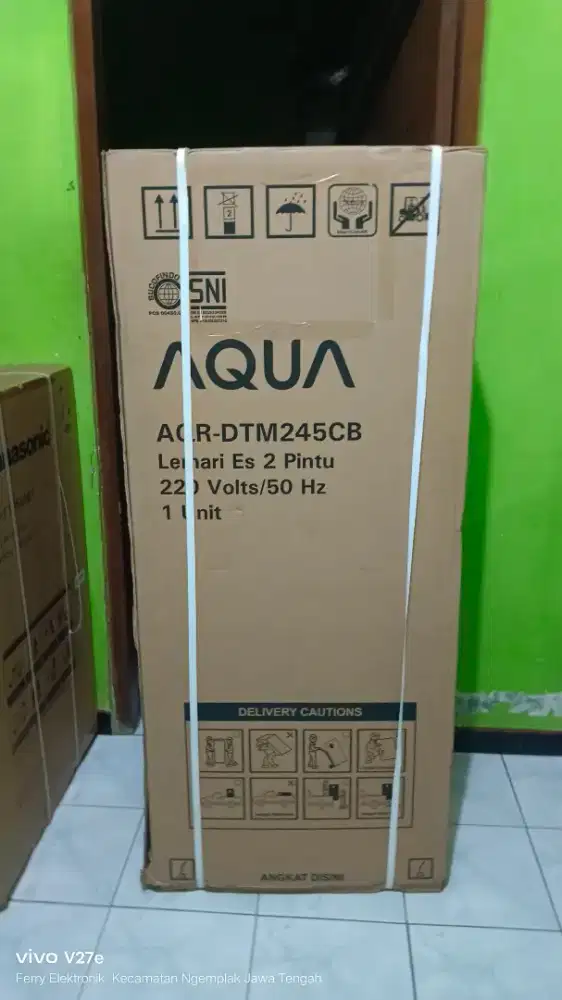 Kulkas Aqua 2 pintu AQR-DTM245CB terbaru 2025