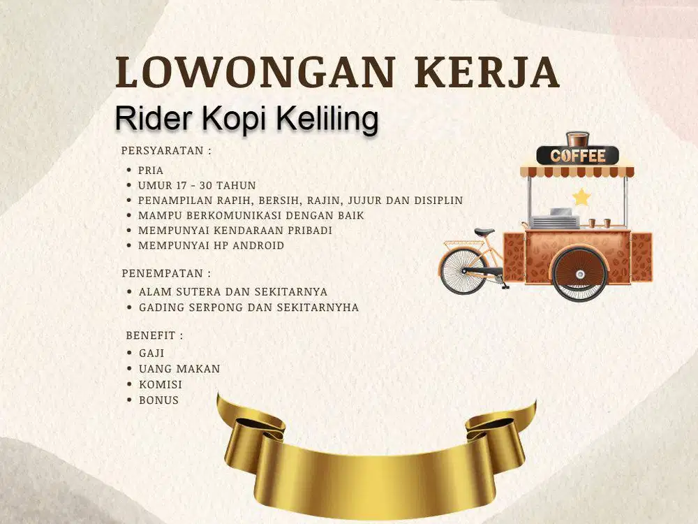 Rider Kopi Keliling