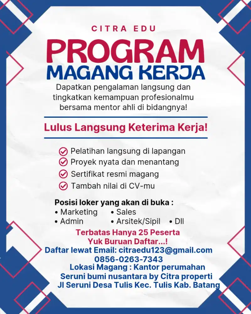LOKER MARKETING/SALES INHOUSE