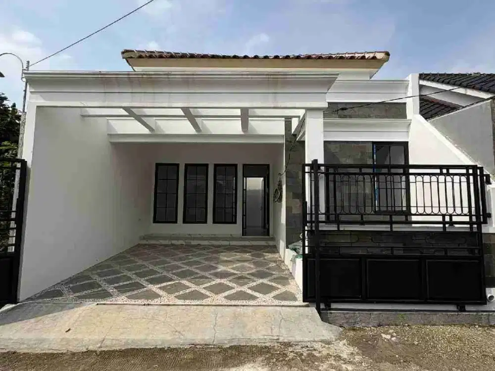 Rumah 1 Lantai Siap Huni keren lokasi dalam cluster dekat GDC depok