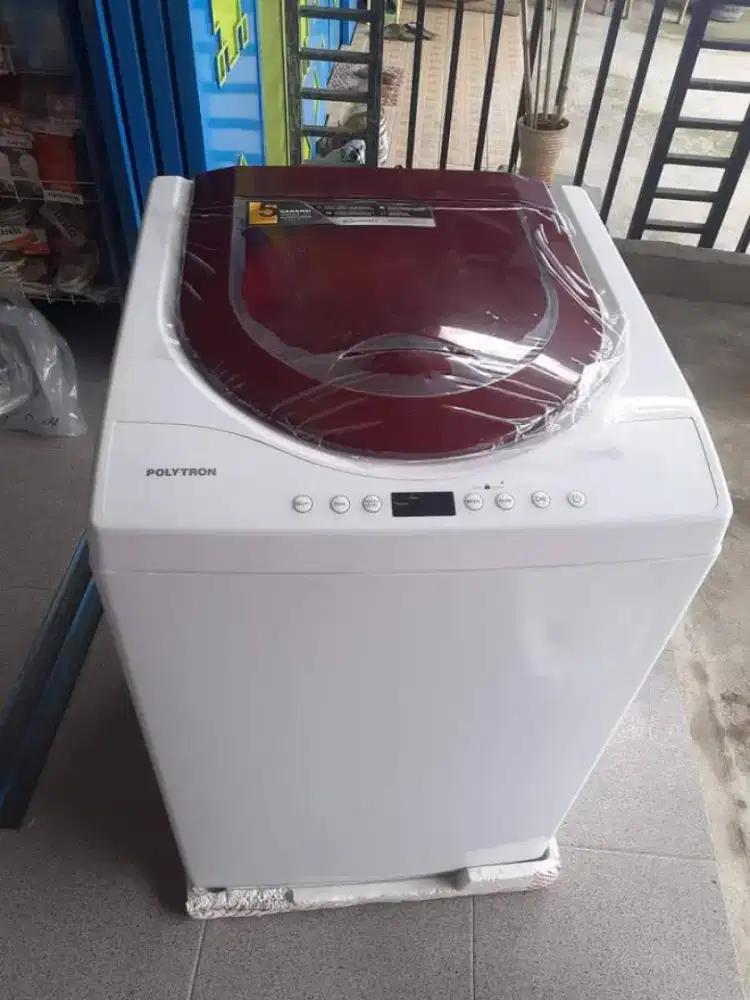 Mesin cuci Polytron 8.5 kg otomatis
