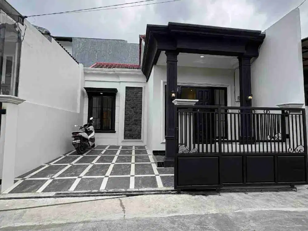 Hunian 1 Lantai siap Huni nuansa eropa cantik banget lokasi dekat Pasar pucung GDC depok