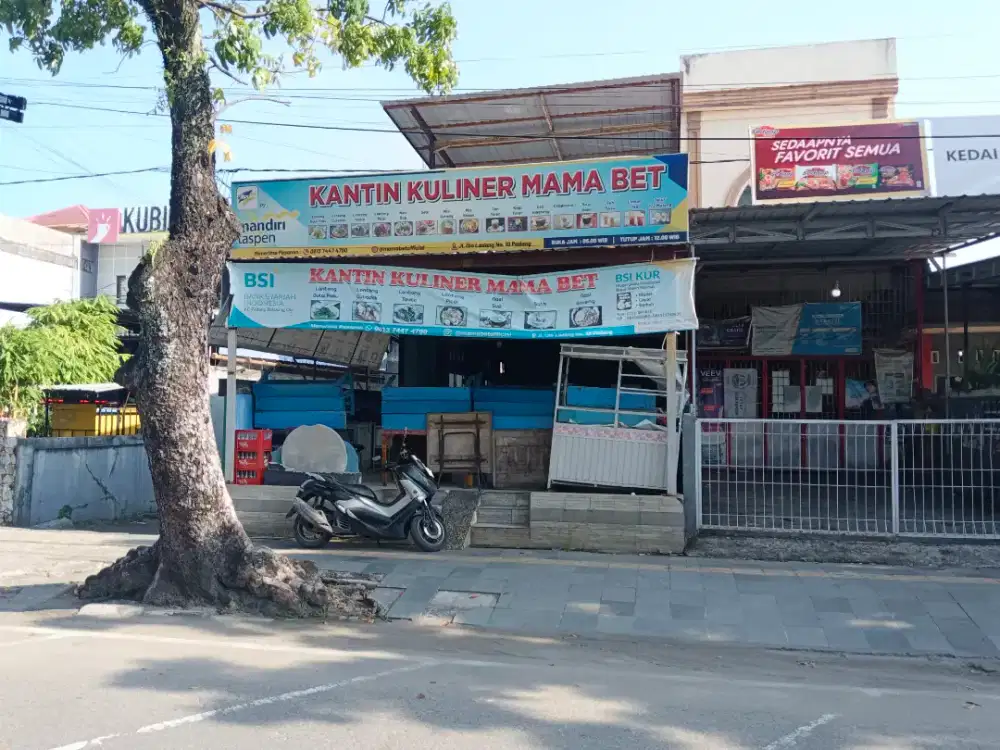 Dijual tanah dan bangunan di lokasi strategis