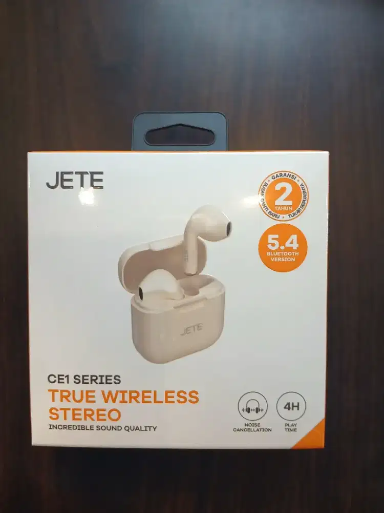 JETE CE1 TWS Headset Earbuds Bluetooth 5.3 Wireless Noise Cancelling
