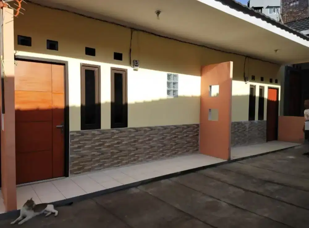 Rumah kontrakan 2 kamar tidur