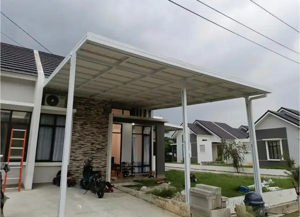 Kanopi rangka baja ringan SNI