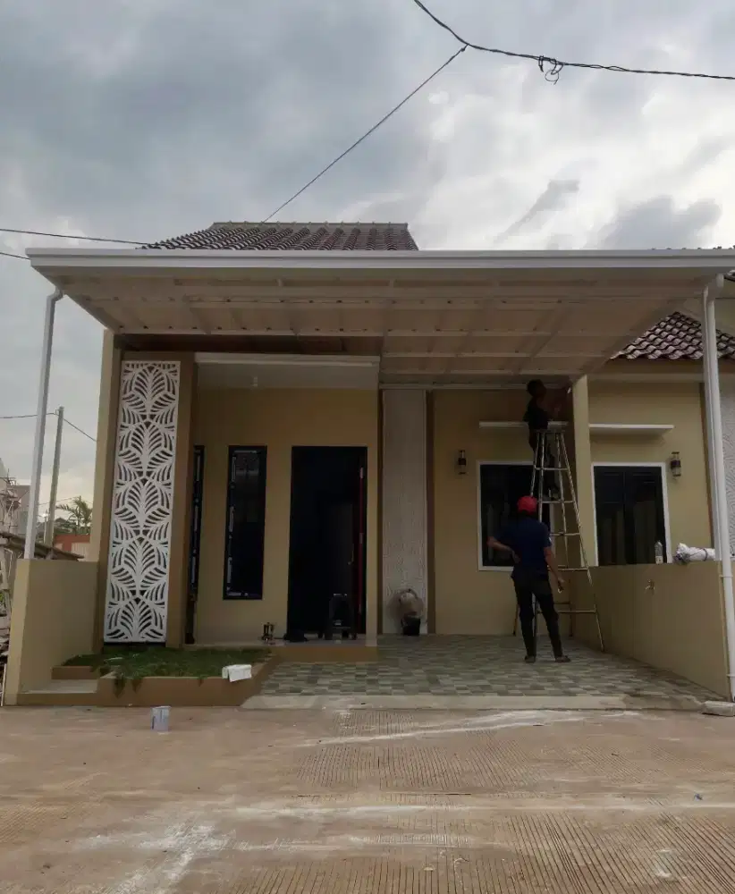 Kanopi rangka hollow atap alderon