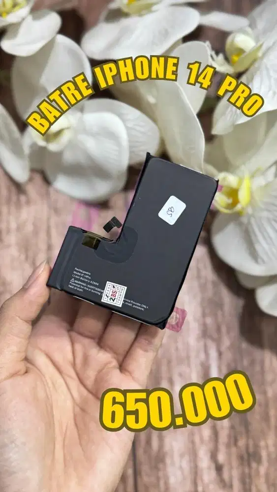 Batre iPhone 14 / 14 Plus / 14 Pro / 14 Pro Max (22/3/26)