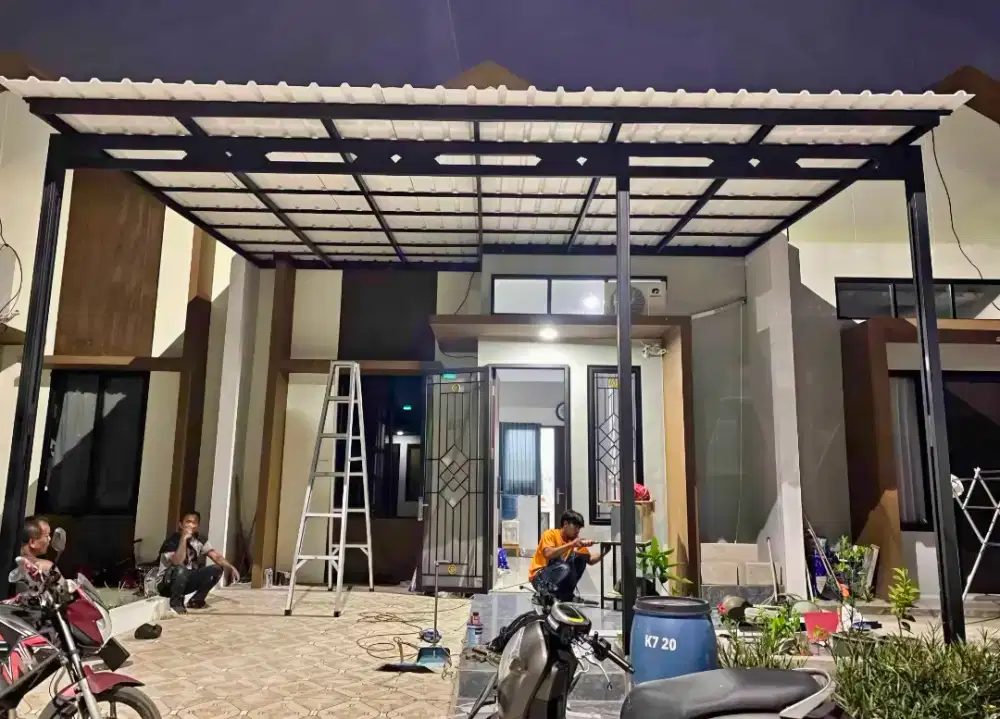 Kanopi baja ringan atap alderon