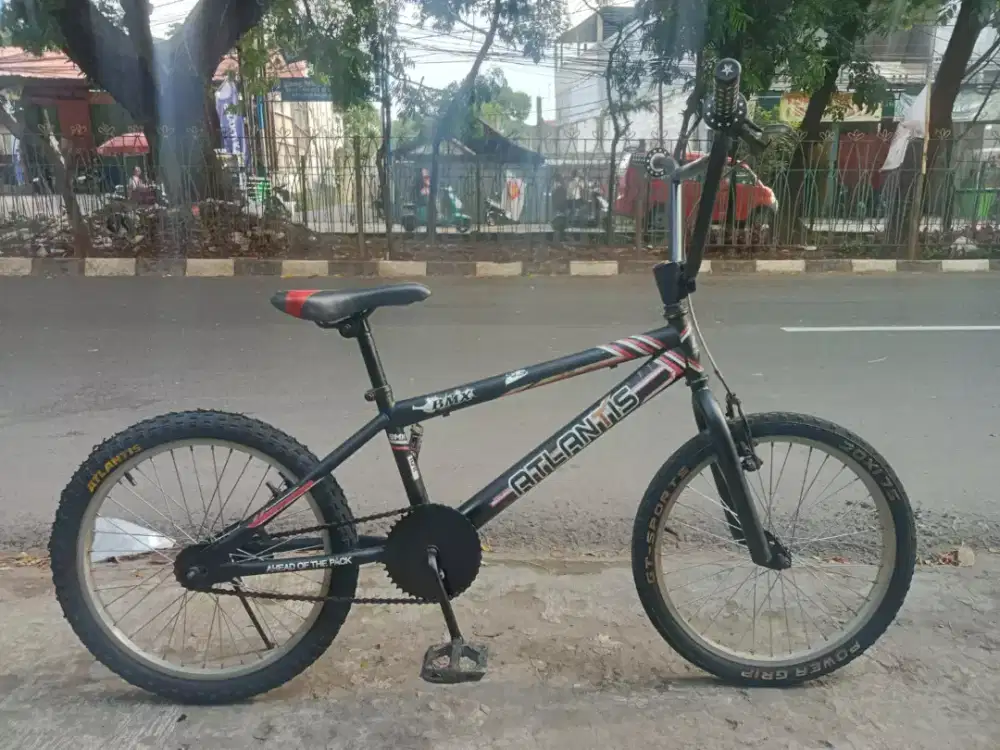 Sepeda bmx ukuran 20 sudah rem torpedo