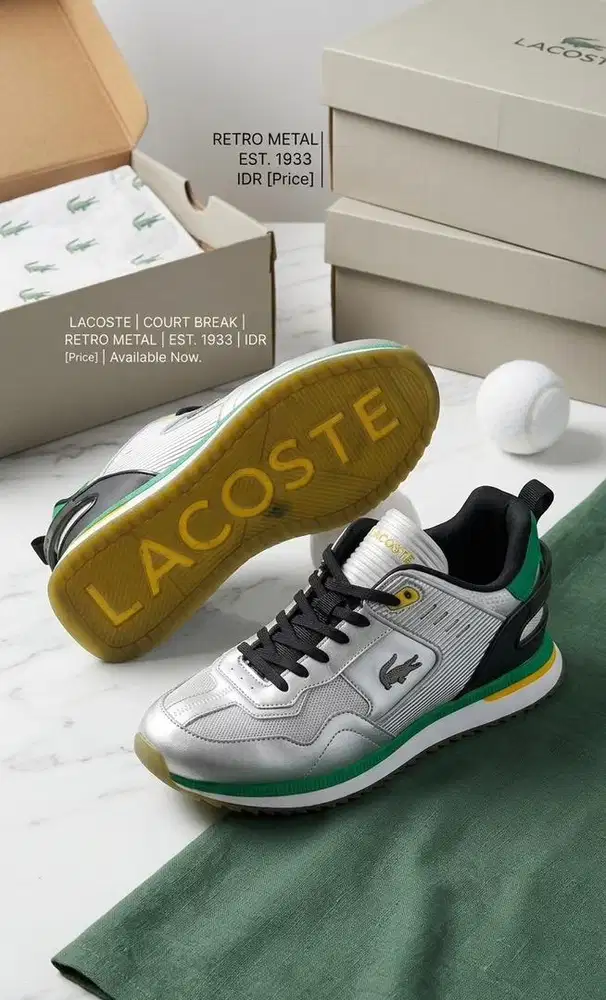 SNEAKERS LACOSTE COURT BREAK