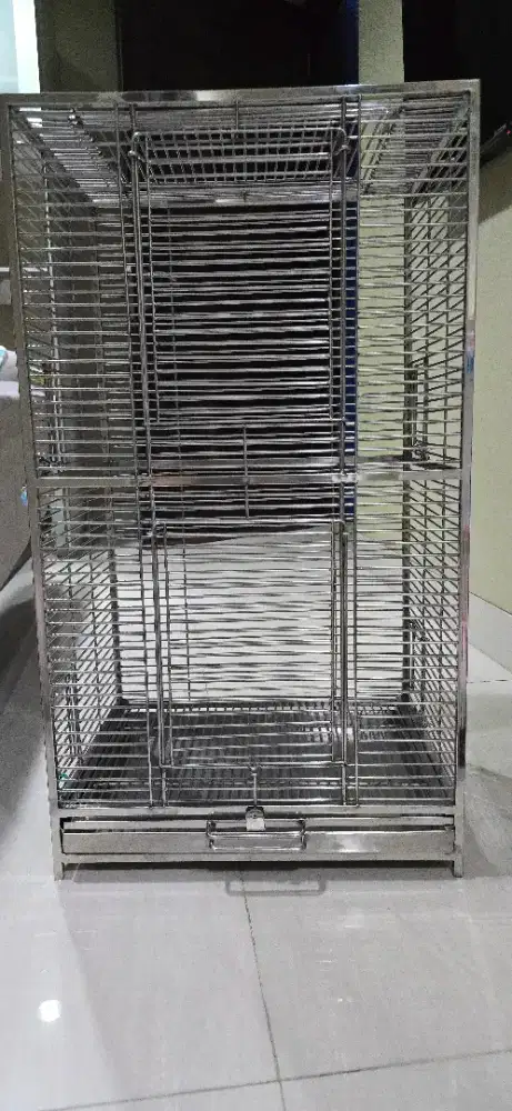 Kandang sugar glider stainless steel
