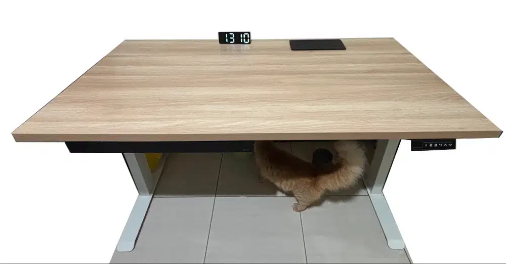 Meja Kerja Elektrik Adjustable Standing Desk 140x70cm KANATA