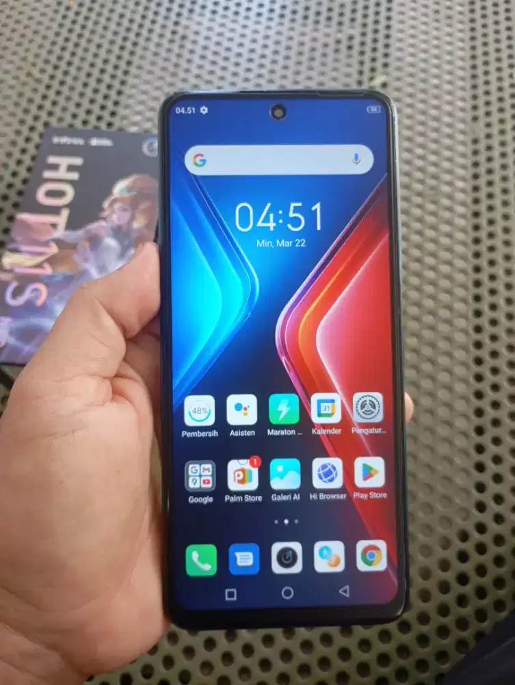 Infinix hot 11s NFC ram 4+3/64