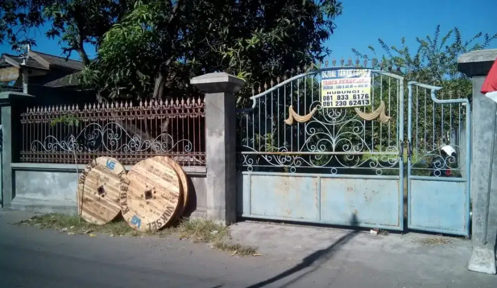 Tanah 440 m² Jalan Mangga Wage Sidoarjo Sudah Pagar Keliling
