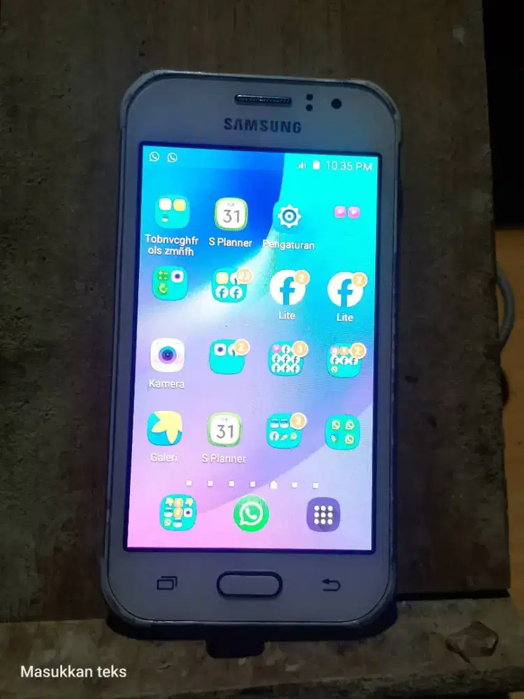 Jual Samsung J1 Ace layar bening siap pakai