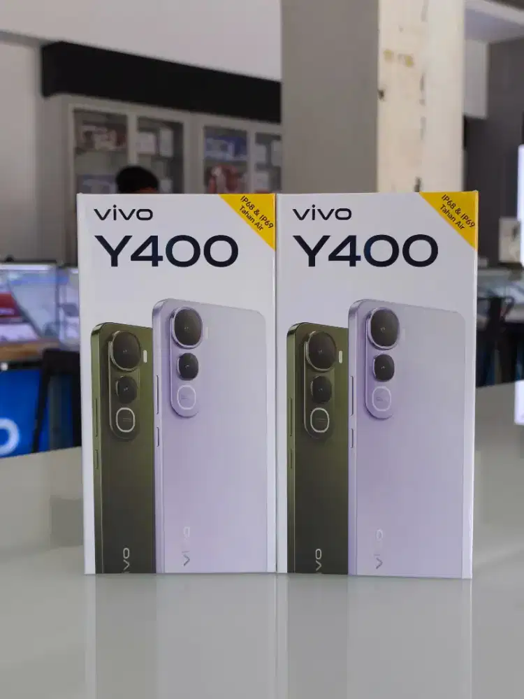 Vivo Y400 8/128GB (new)*Bisa cod/diantar,garansi 1 Tahun (siapantar)