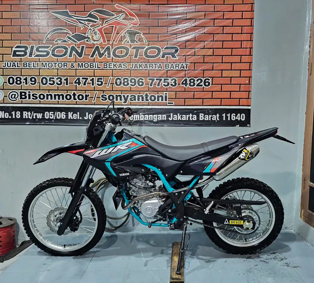 ISTIMEWA ! YAMAHA TRAIL WR155 WR 155 R VVA TAHUN 2025 HITAM HIJAU