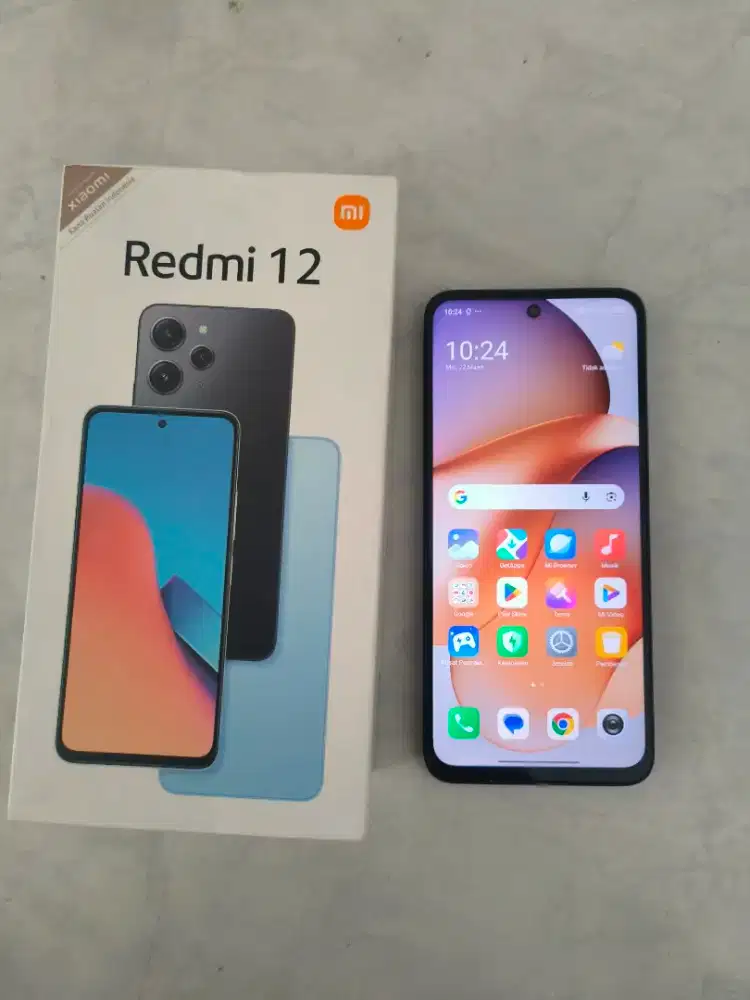 Redmi 12 resmi 8/256 fulset
