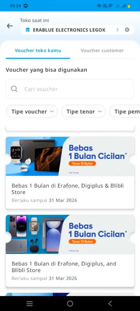promo lebaran, cicilan mudah dengan ktp dan handphone