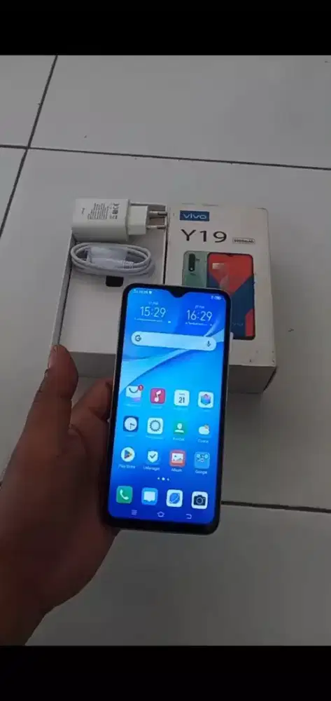 VIVO Y19 Ram 8GB fulset