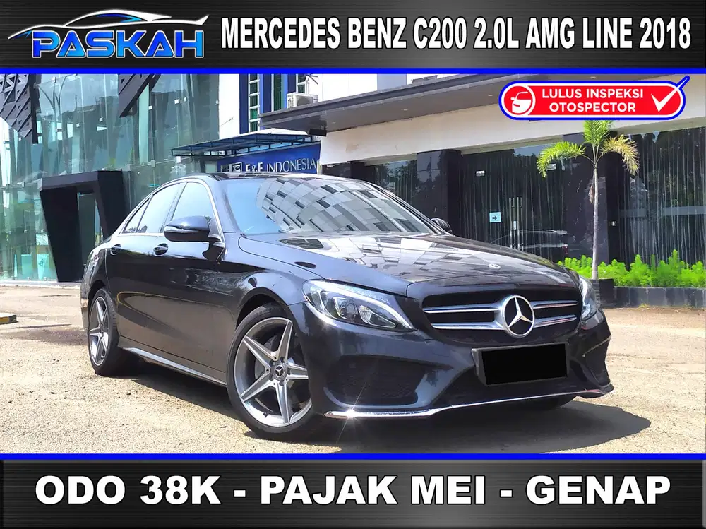 Bunga=5% TAX=MEI Mercedes Benz C 200 AMG 2018 Mercy C200 amg 2018 1