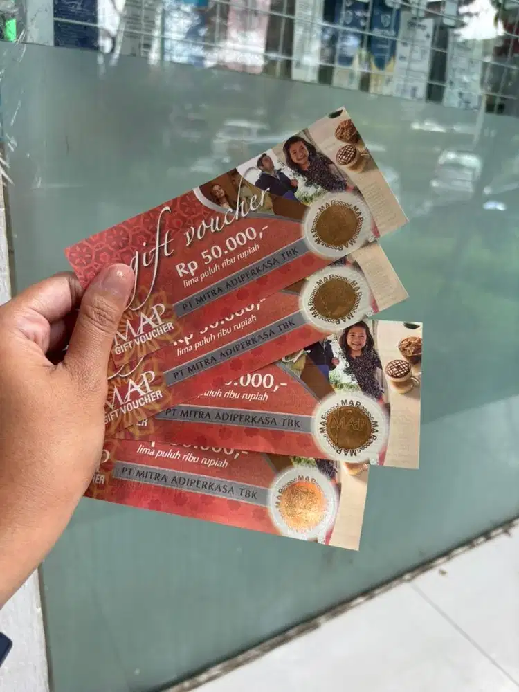 Voucher MAP, nominal 50k