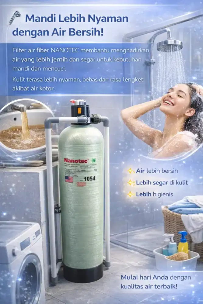 Investasi Sehat: Filter Air Fiber untuk Keluarga