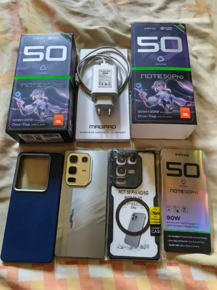 Infinix Note 50 Pro 8+8/256 Racing Edition Mulus Terawat