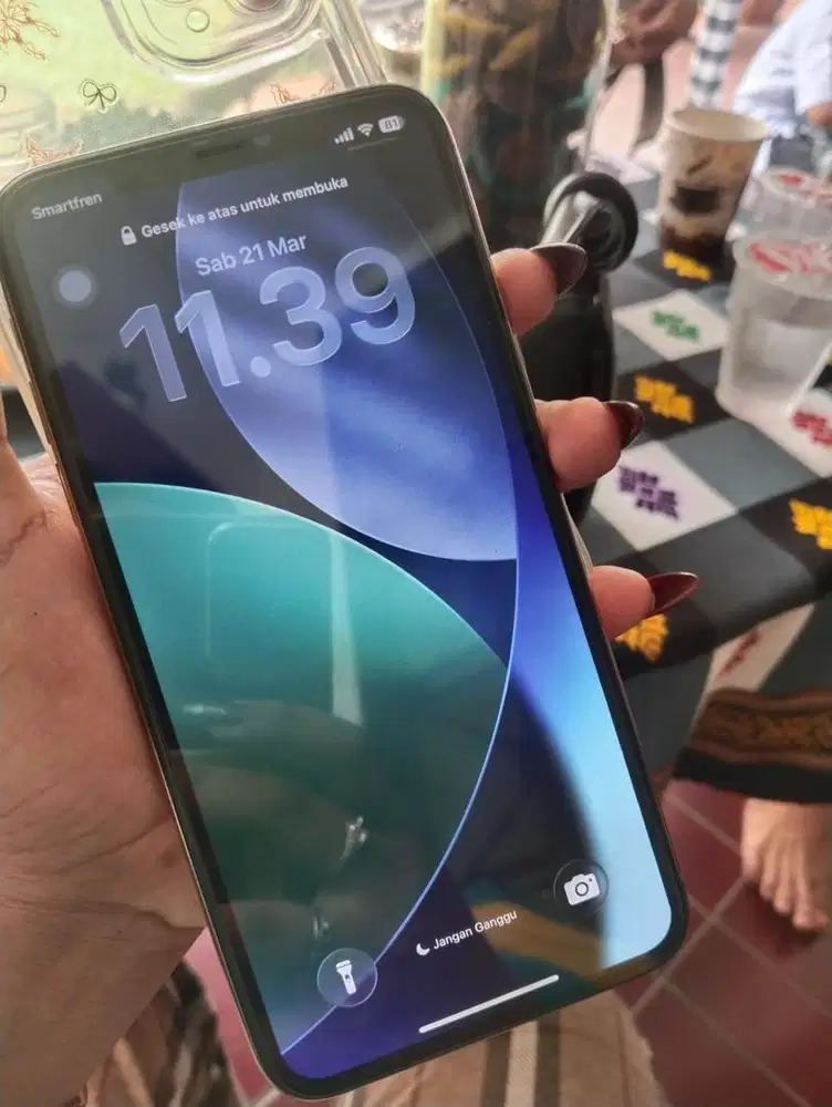 Iphone 11promax 256gb gold inter