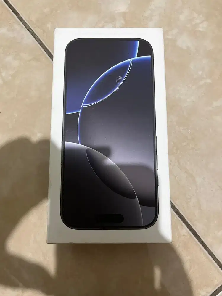 IPHONE 16 PRO 256GB WARNA HITAM