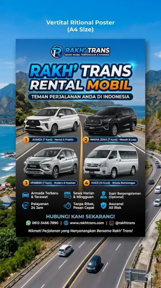 Rental mobil rakh' trans