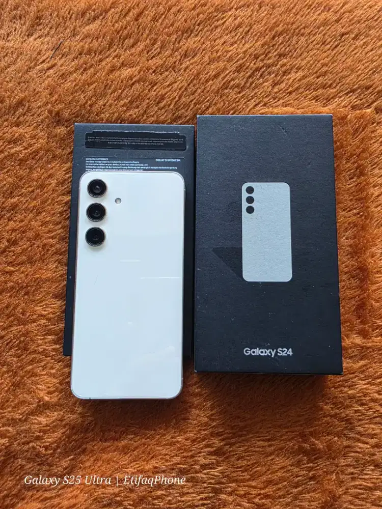 Samsung S 24 Flagship 8/256 Fulset Ori Garansi Resmi Galaxy S24 5G