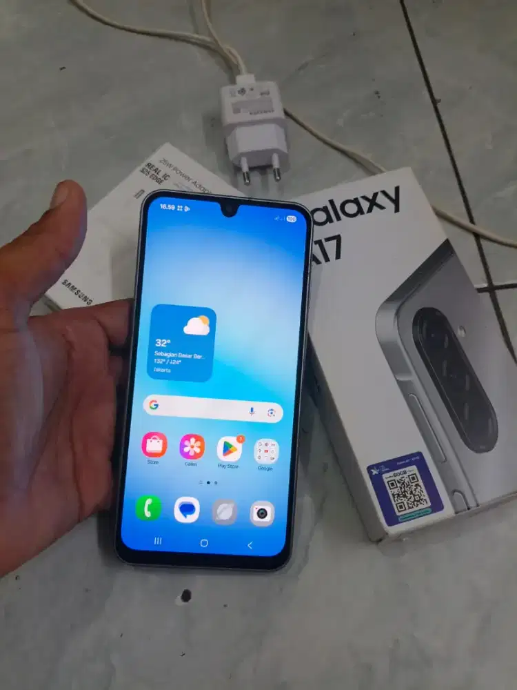 SAMSUNG A17 RAM 8+8/128 GB 4G FULLSET