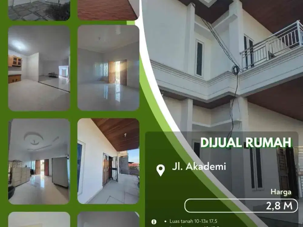 Dijual Rumah Jalan Akademi Pekanbaru Kota Siap Huni!