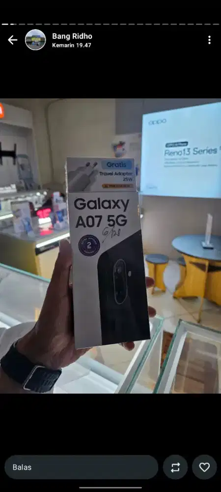 Smartphone Samsung New Galaxy A07 5G 6+6/128