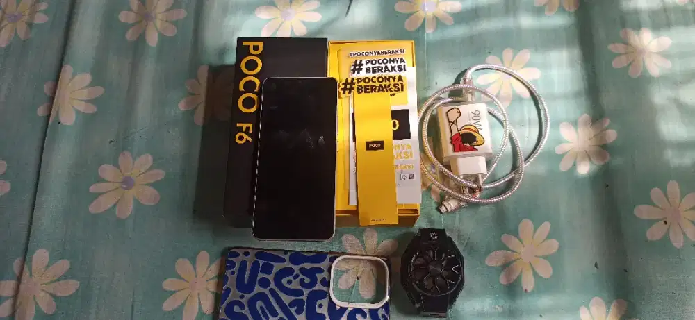 Poco f6 12/512 1tahun pemakaian
