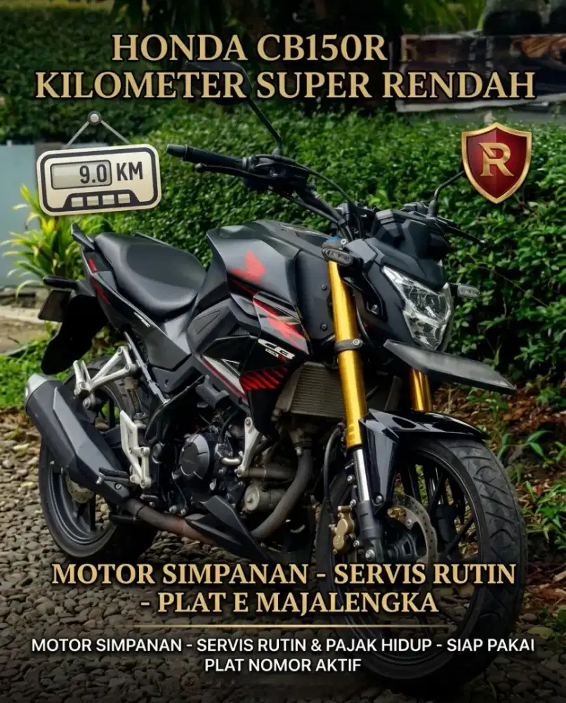 HONDA CB 150R, KM 9rbuan. Hanya dipakai main!!