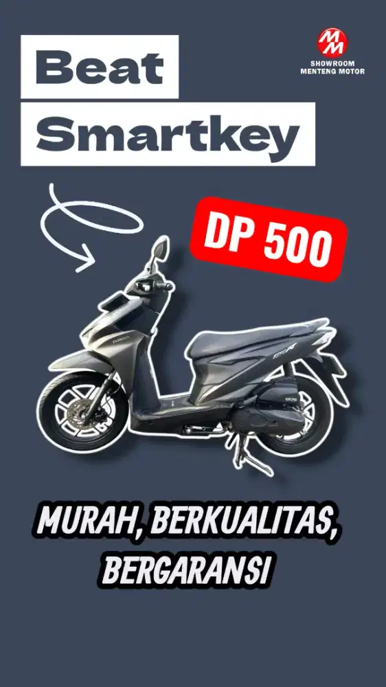 BEAT DELUXE SMARTKEY TH 2025, DP 500 RIBU